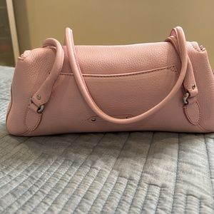 Cole  Haan pink pebbled leather purse
